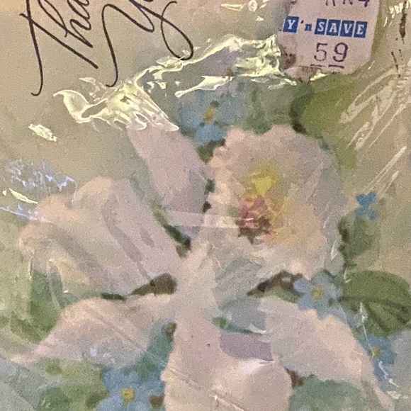 VINTAGE Unopened Pkg. GLENCREST 1978 For- Wedding, Shower-Thank You Gifts Cards - Picture 8 of 16